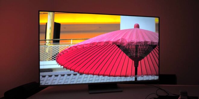 professional test & review of 65" Philips 4K TV of PUS8807 series